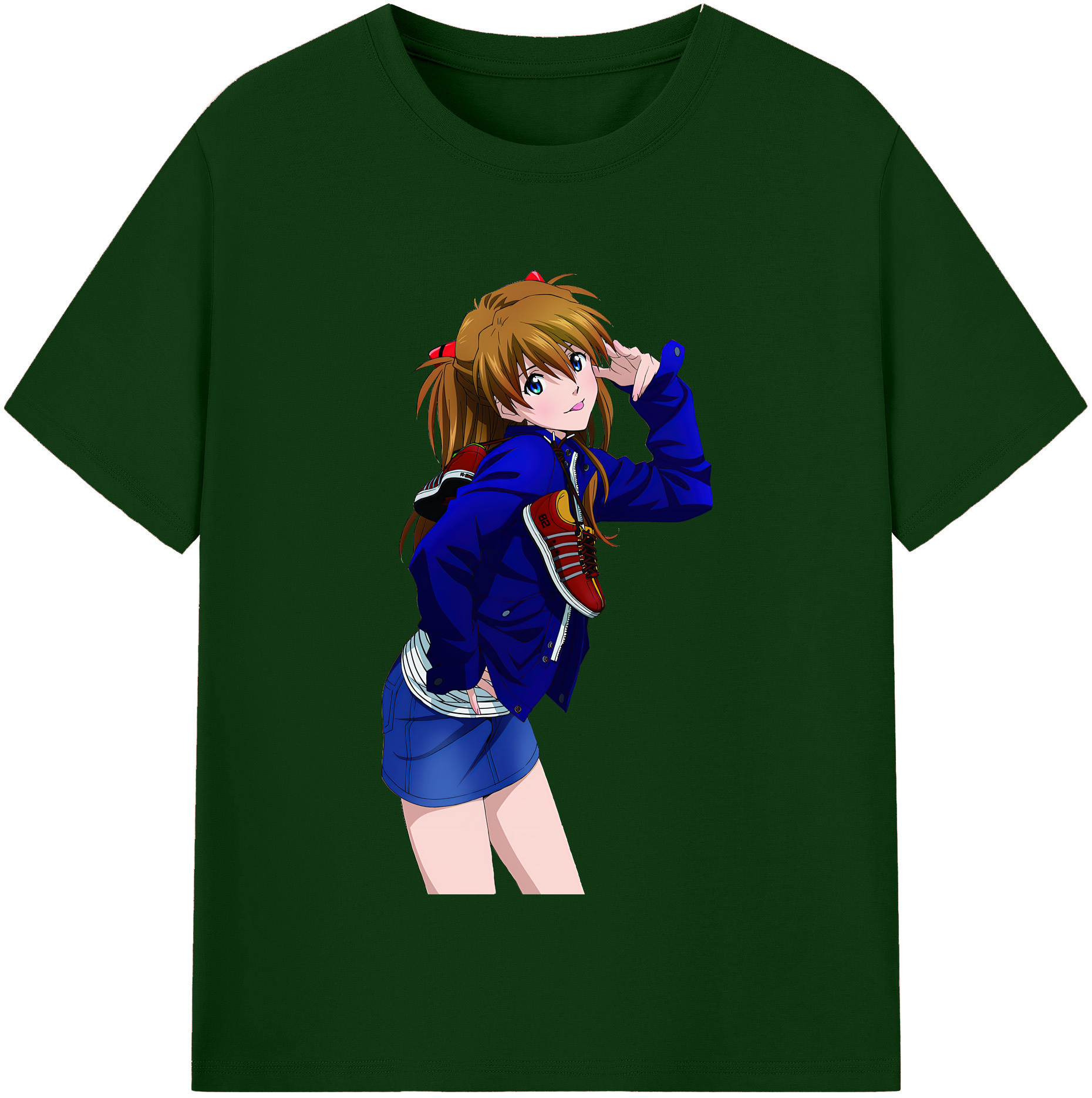 （画像用） EVA 新世紀エヴァンゲリオン 綿100％半袖Tシャツ（フロントプリント）